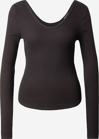 TOPSHOP Shirt 'TSWENDY' in Black: front