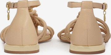 Kazar Sandalen met riem in Beige