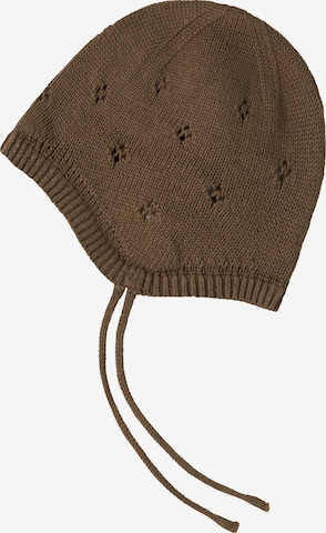 Lil'Atelier Beanie 'Everyday Essentials' in Brown: front