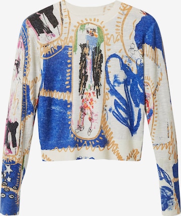 Desigual Sweater 'Ayala' in White: front