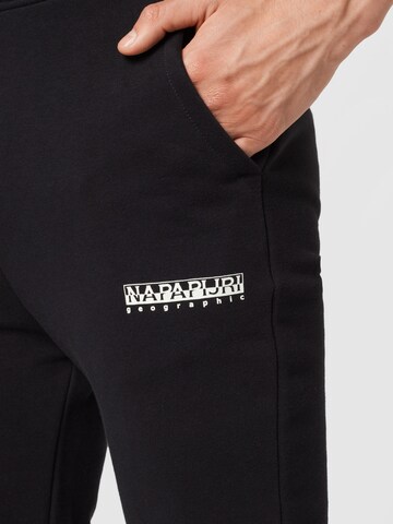 NAPAPIJRI Tapered Trousers 'M-BOX' in Black