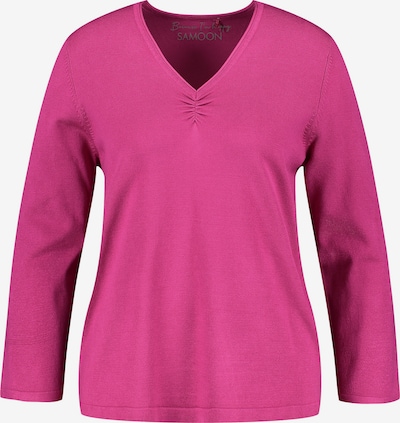 Megztinis iš SAMOON, spalva – rožinė, Prekių apžvalga