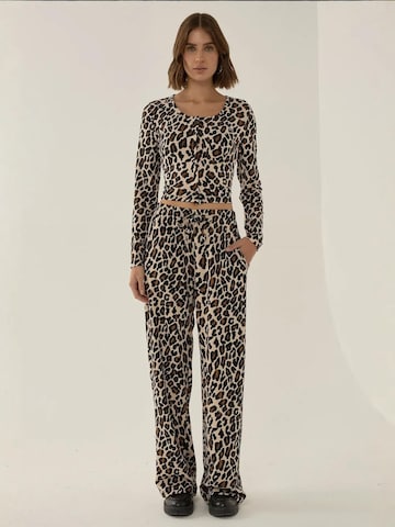 Hiccup - Casaco de malha em castanho