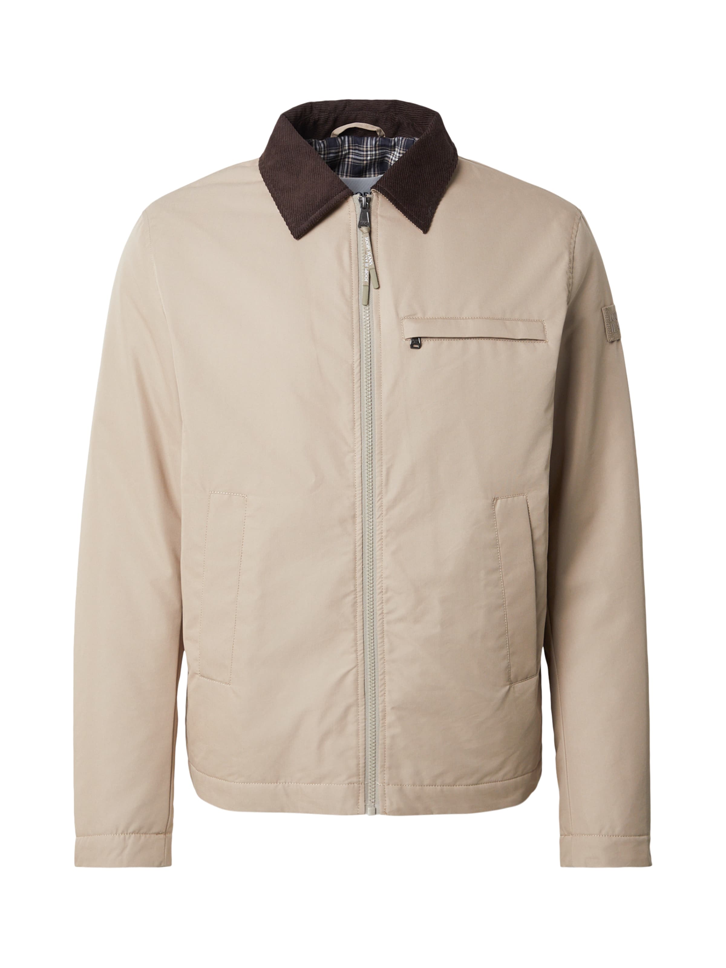 JOOP! Jeans Övergångsjacka 'JJO-340Matok' i beige: framsida