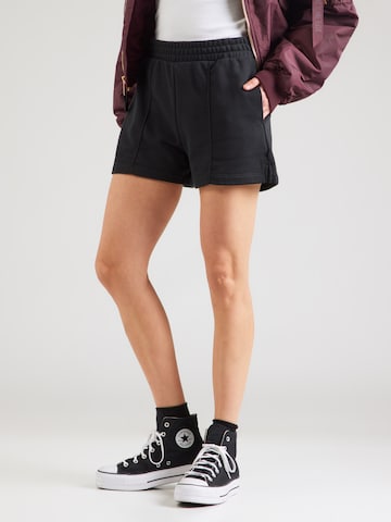 melns CONVERSE Standarta Bikses: no priekšpuses