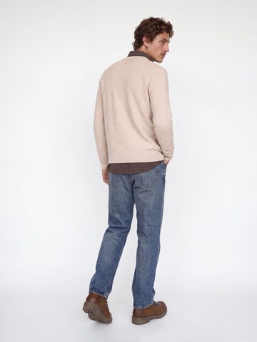 JACK & JONES Pullover i beige