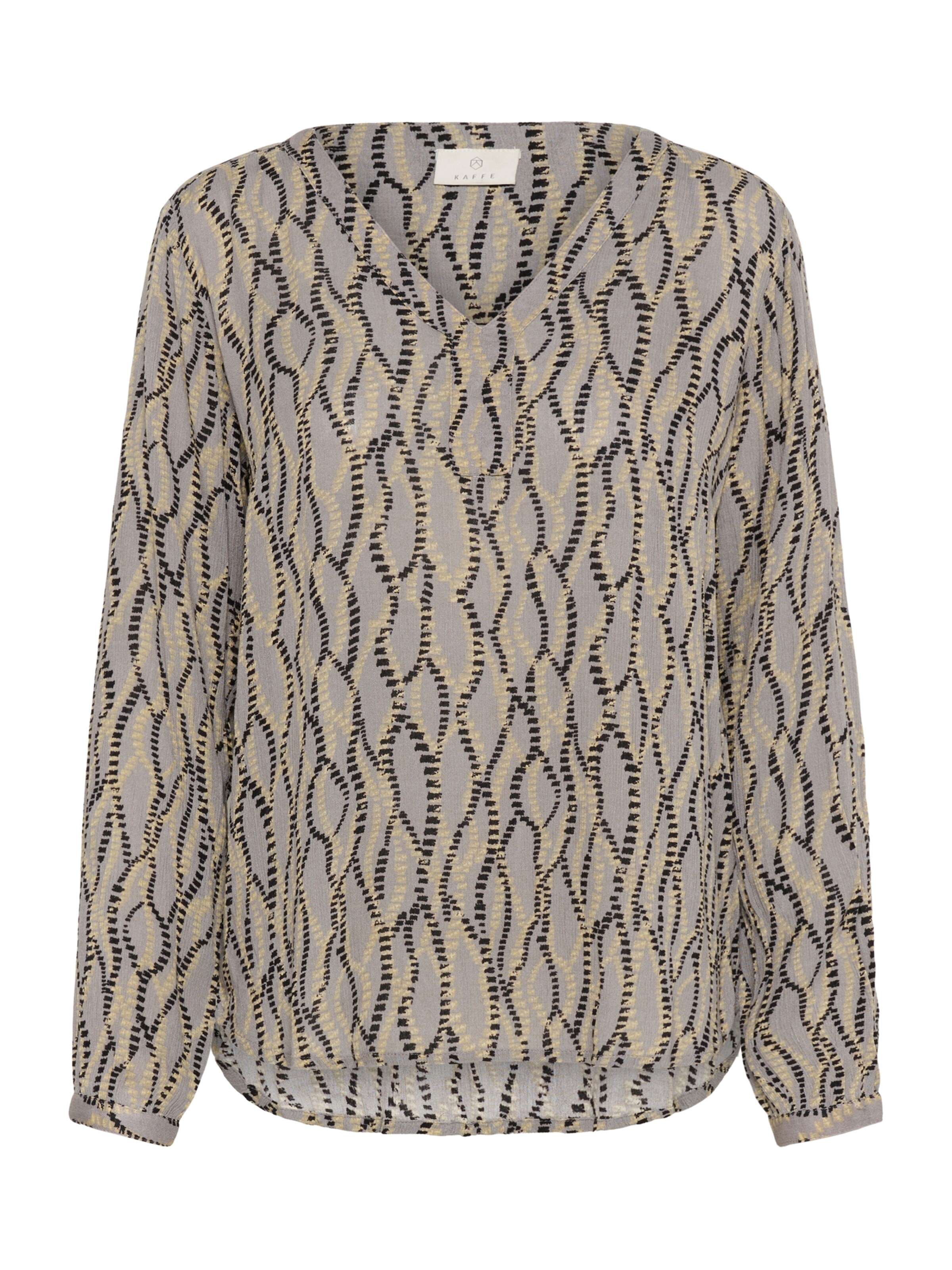 Kaffe - Blusa 'KAAmber' en gris: frente