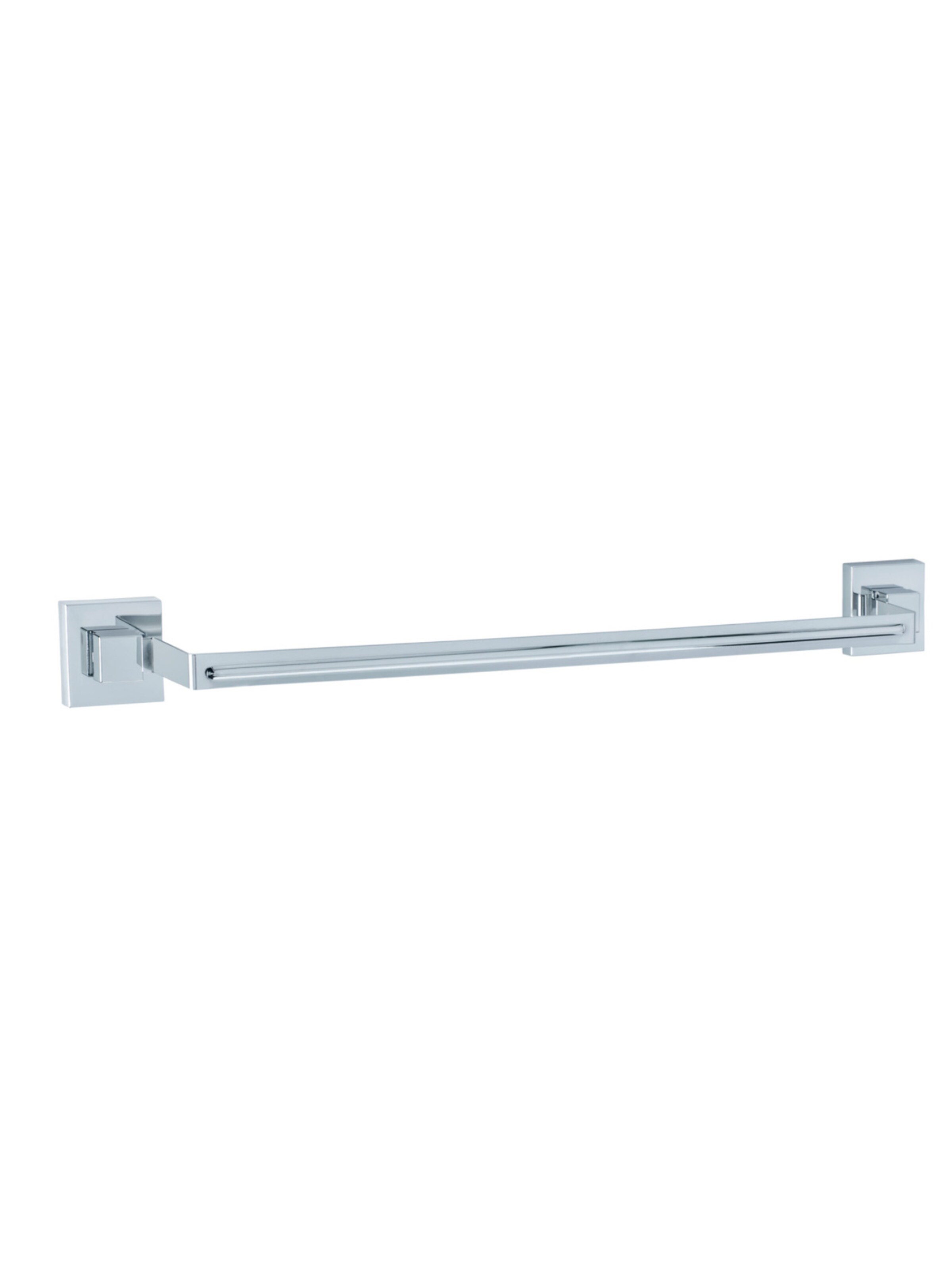 Wenko Badetuchstange 'Vacuum-Loc® Quadro' in Silber: Vorderseite