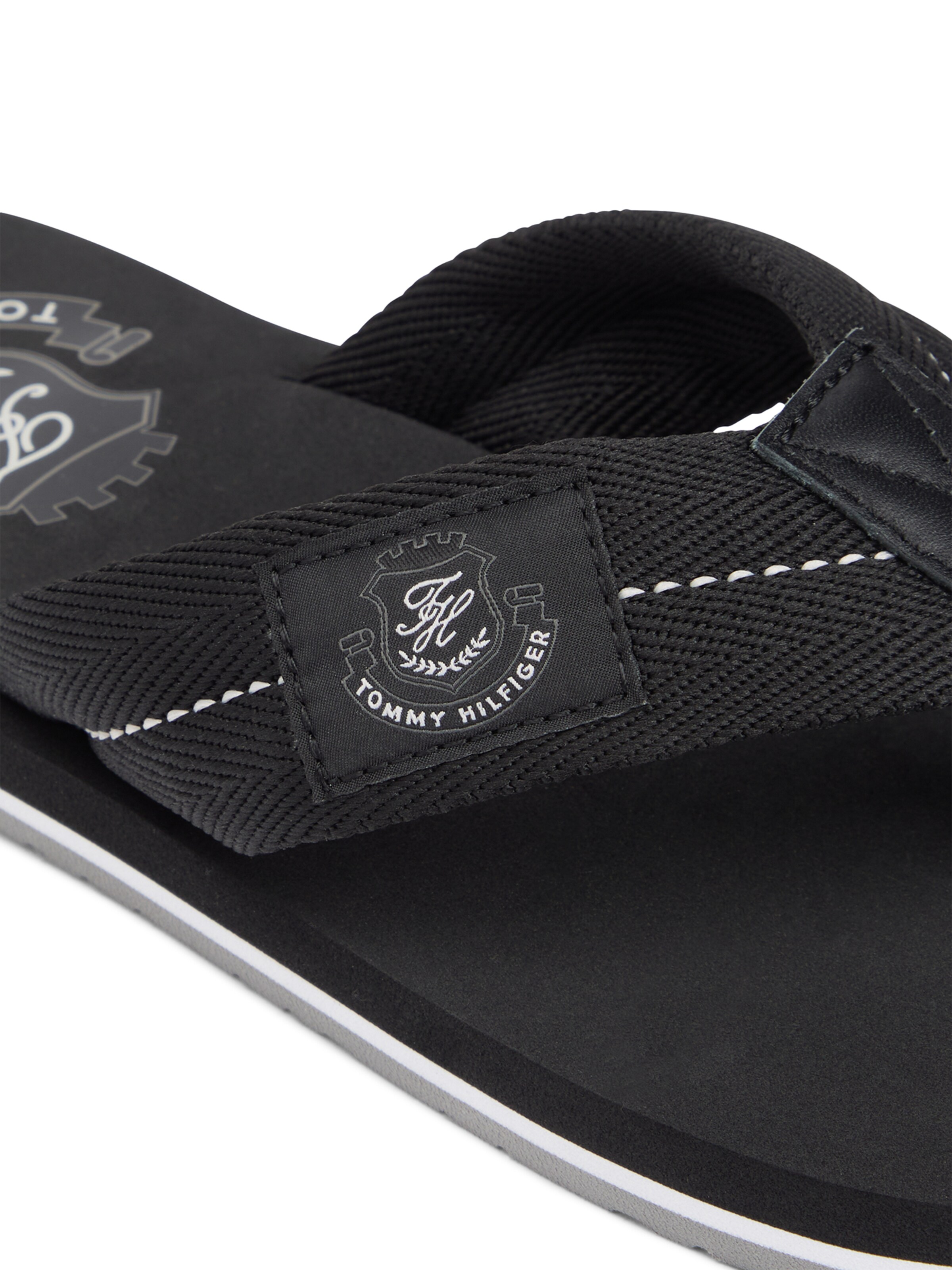 TOMMY HILFIGER Tådelare i svart
