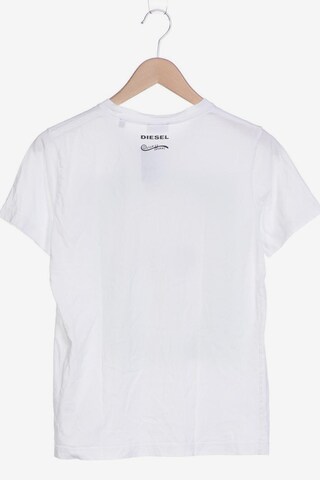 DIESEL T-Shirt S in Weiß