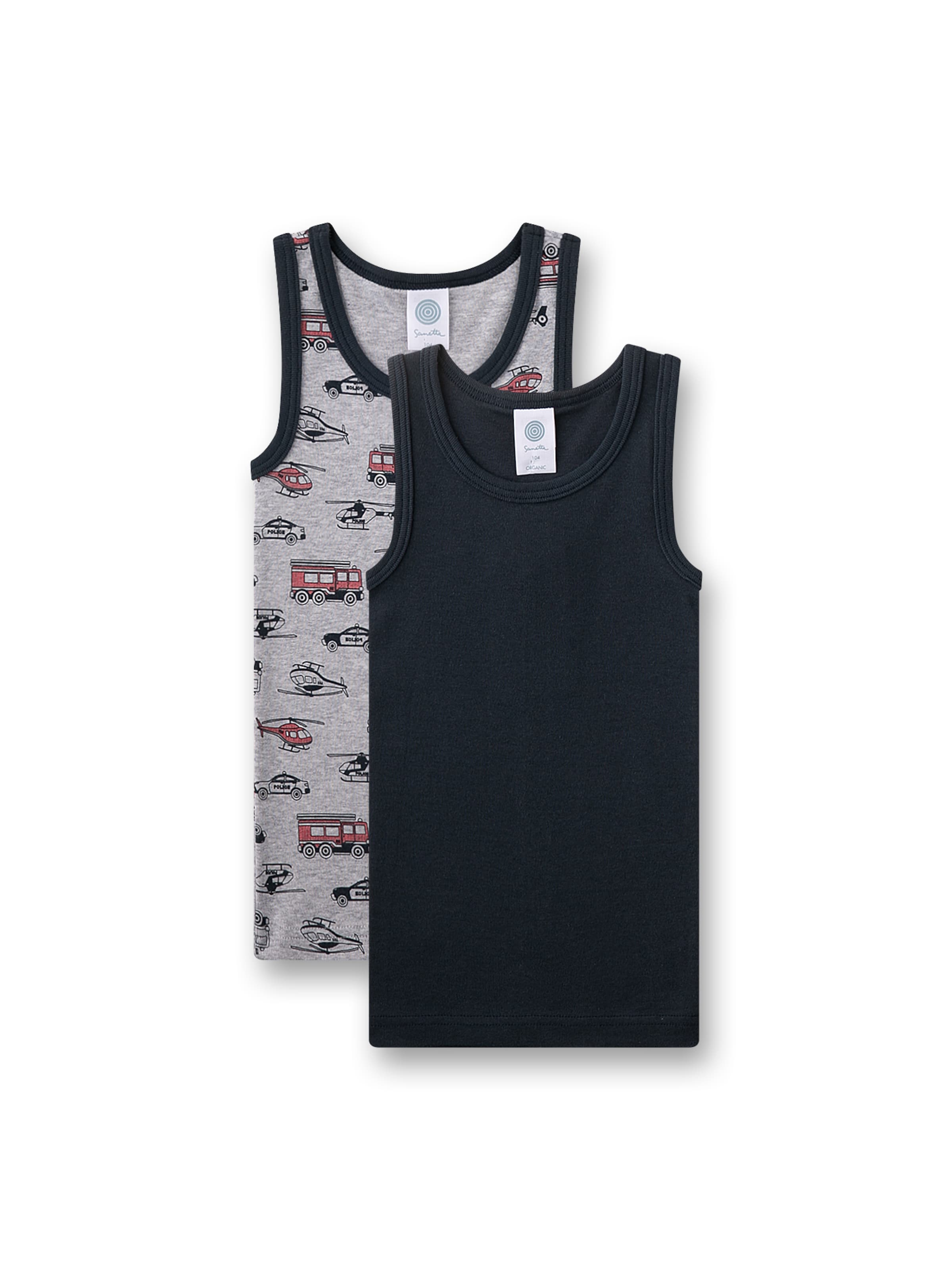 Sanetta Undershirt in Blue: front