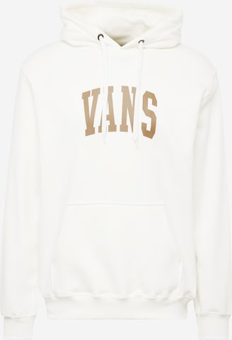 VANS Sweatshirt 'ARCHED PO' in White: front