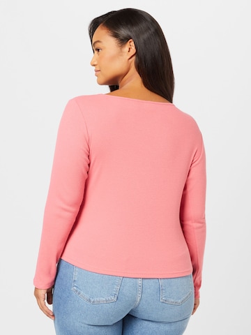 Levi's® Plus Shirt 'PL Honey LS' in Pink