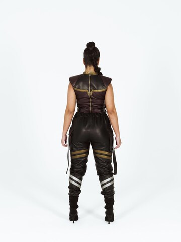 Baggy Pantalon cargo 'Hero Cargo – Pantalon Gold/Silver' Vibranyum en noir