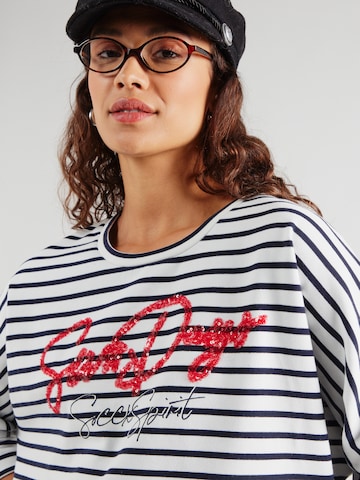 Sweat-shirt Soccx en bleu
