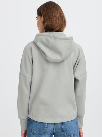 Giacca di felpa 'Sanice' di Oxmo in grigio