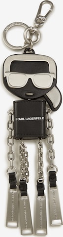 Karl Lagerfeld Avaimenperä 'Ikon Karl' värissä musta: etupuoli