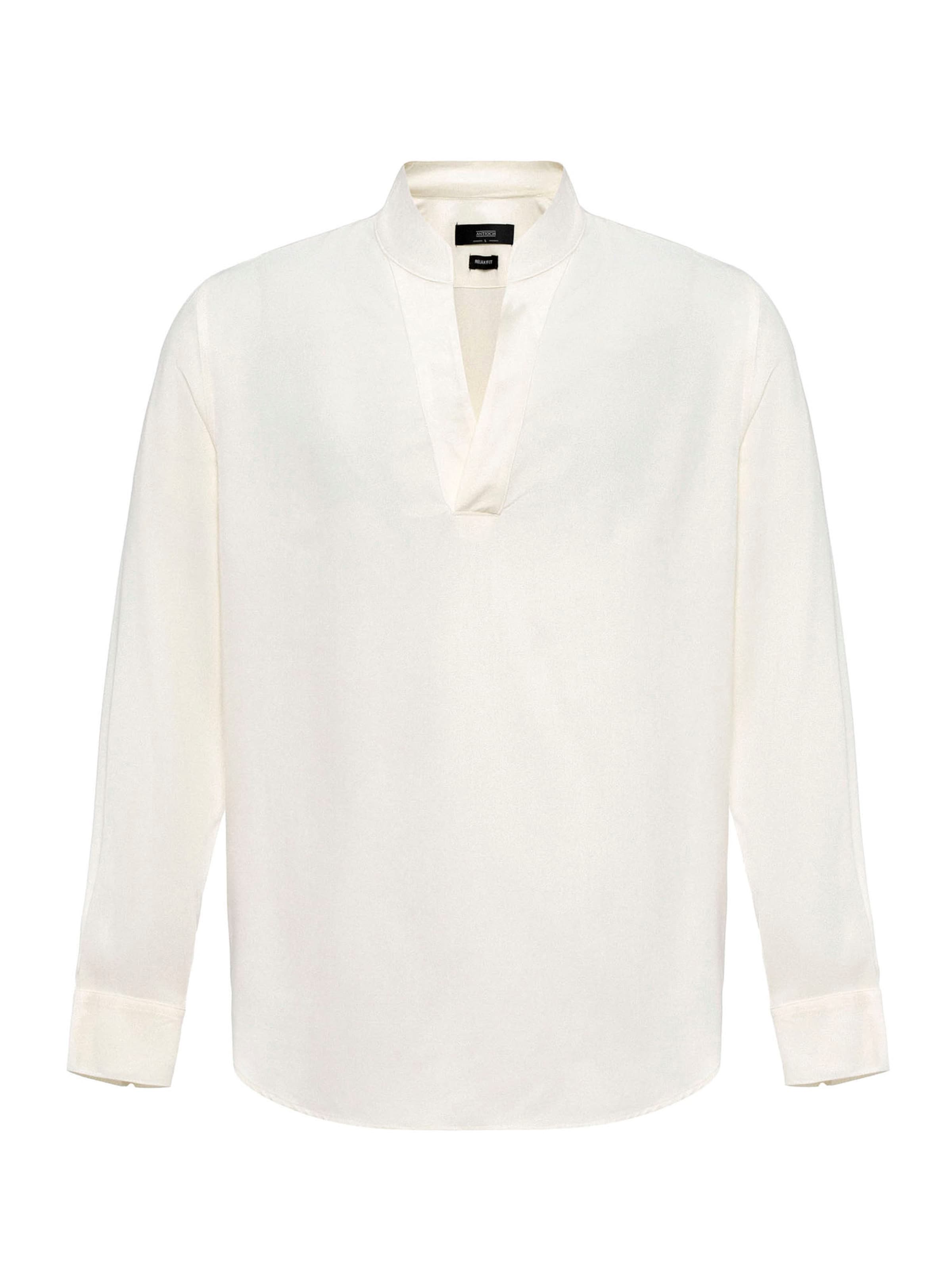 Antioch Regular fit Button Up Shirt in Beige: front