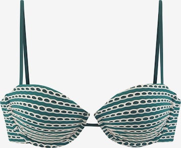 Copenhagen Studios Balconette Bikinitoppi värissä sininen: etupuoli