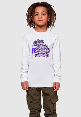 T-Shirt 'Willy Wonka - Dreamers' ABSOLUTE CULT en blanc : devant
