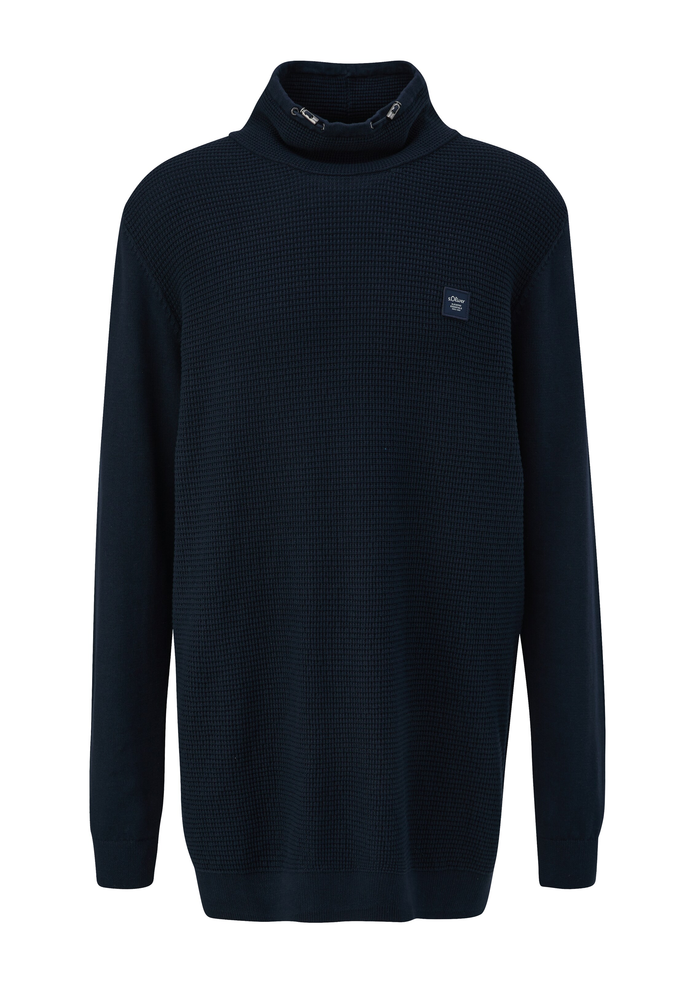 s.Oliver Men Big Sizes Pullover in Blau: Vorderseite