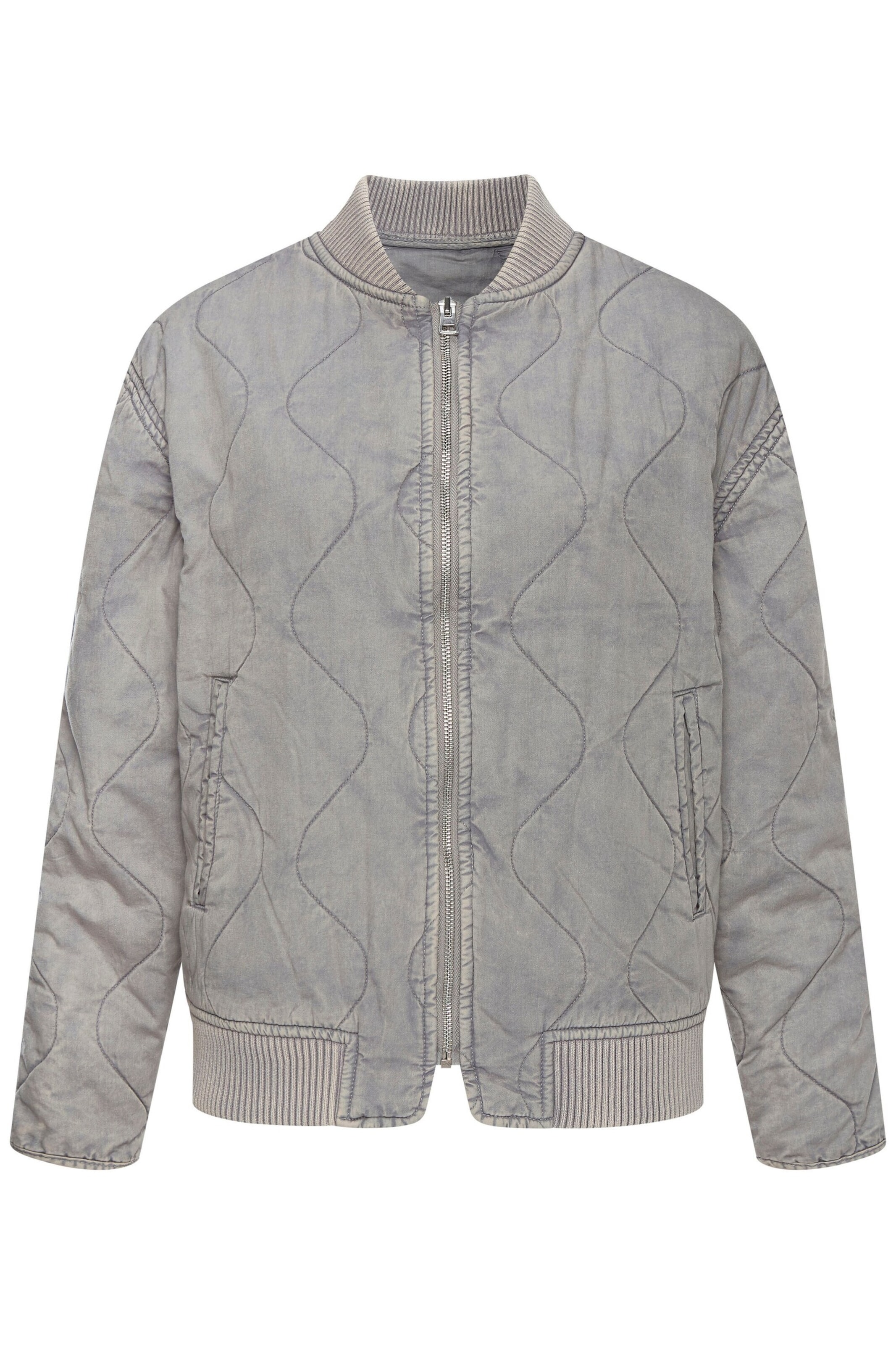 LASCANAPrijelazna jakna - siva boja: prednji dio