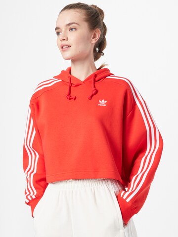 ADIDAS ORIGINALSSweater majica 'Adicolor Classics ' - crvena boja: prednji dio