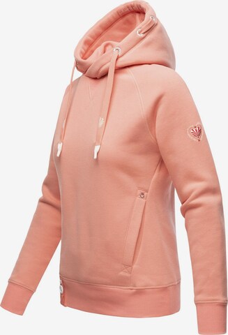 NAVAHOO Sweatshirt 'Liebesmäuschen' i orange