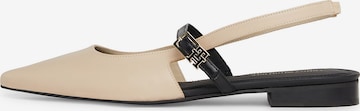 TOMMY HILFIGER Slingpumps in Weiß: predná strana