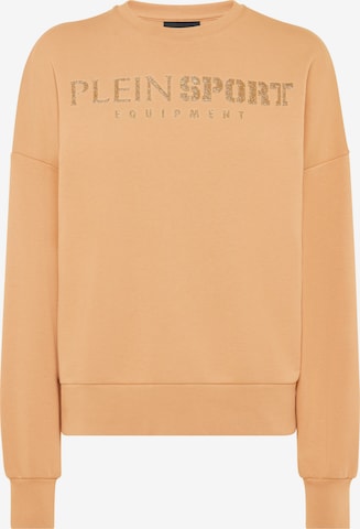 Plein Sport Sweatshirt in Bruin: voorkant