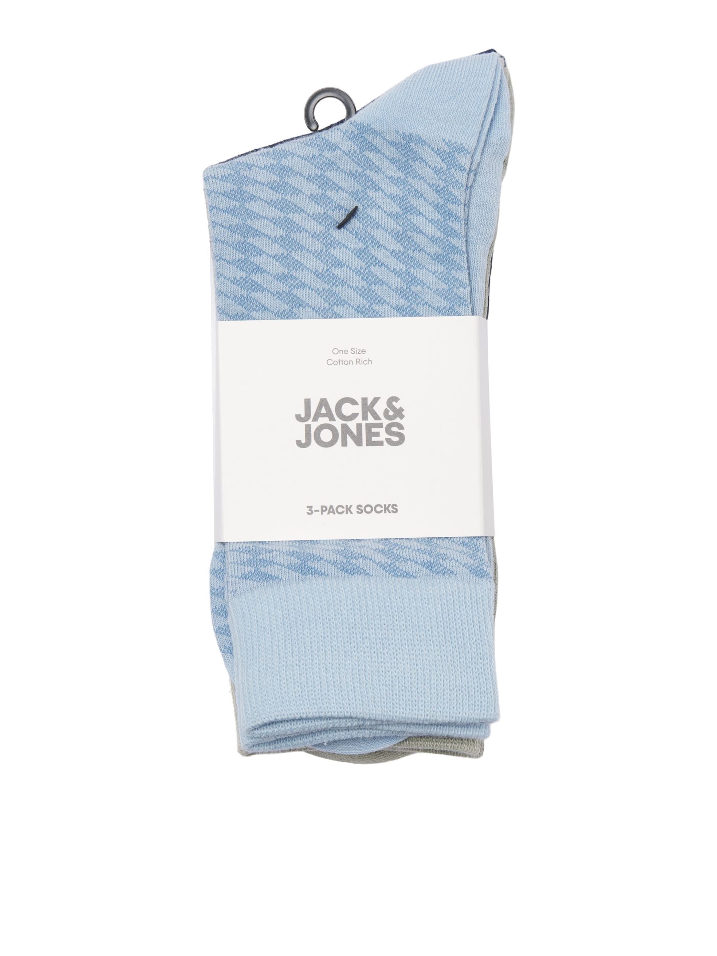 JACK & JONES - Calcetines 'JACDiamond' en azul
