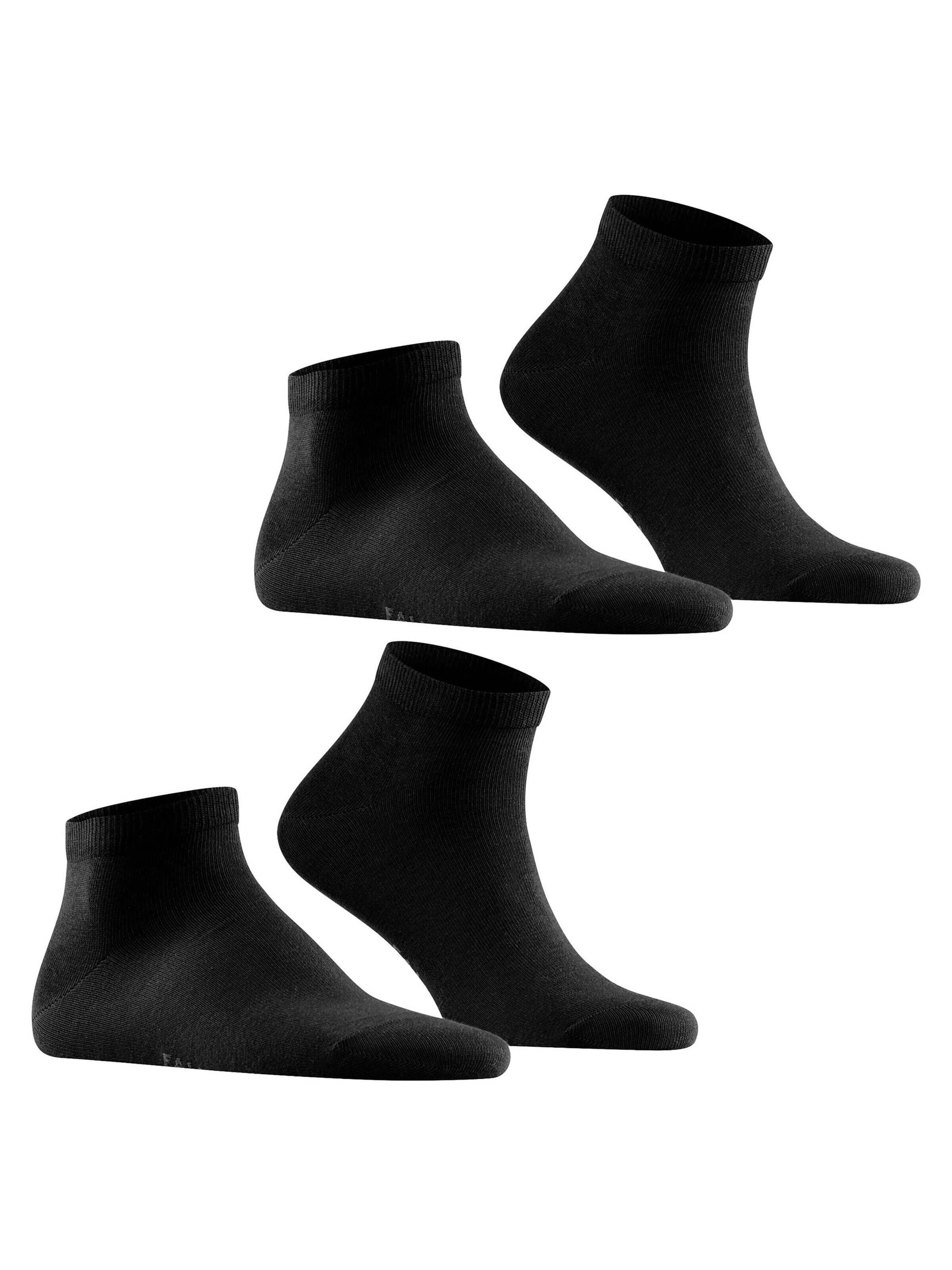 FALKE Socken 'Happy 2-Pack'‌‌‌‌‌ in Schwarz