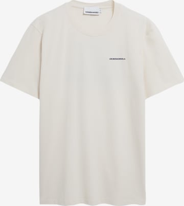 T-Shirt ARMEDANGELS en beige : devant