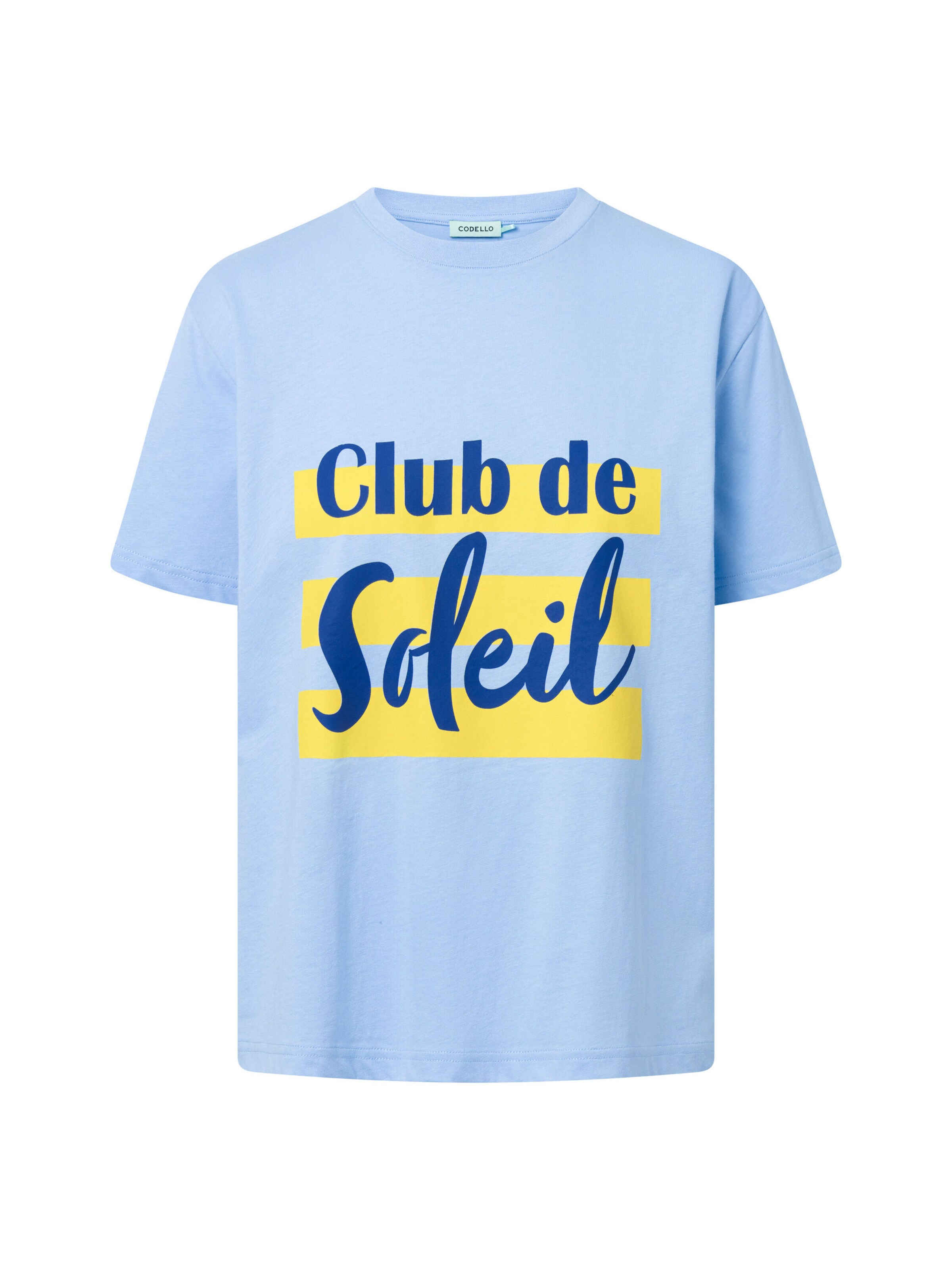 T-shirt CODELLO en bleu : devant