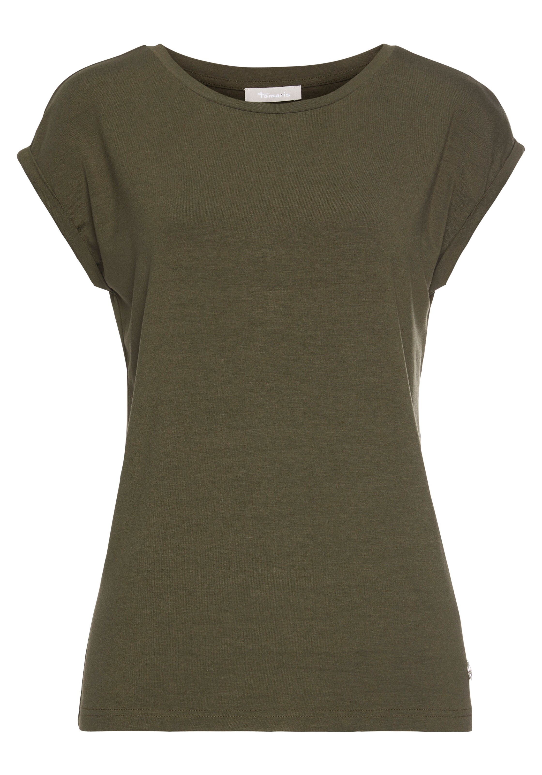 Tamaris T-Shirt in Grün: Vorderseite