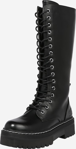 Dockers by Gerli Lace-Up Boots in Black: front