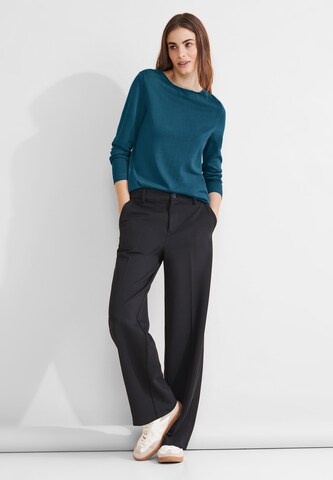 STREET ONE Pullover in Blau