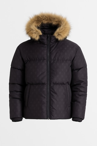 Gianni Kavanagh Winterjas in Zwart