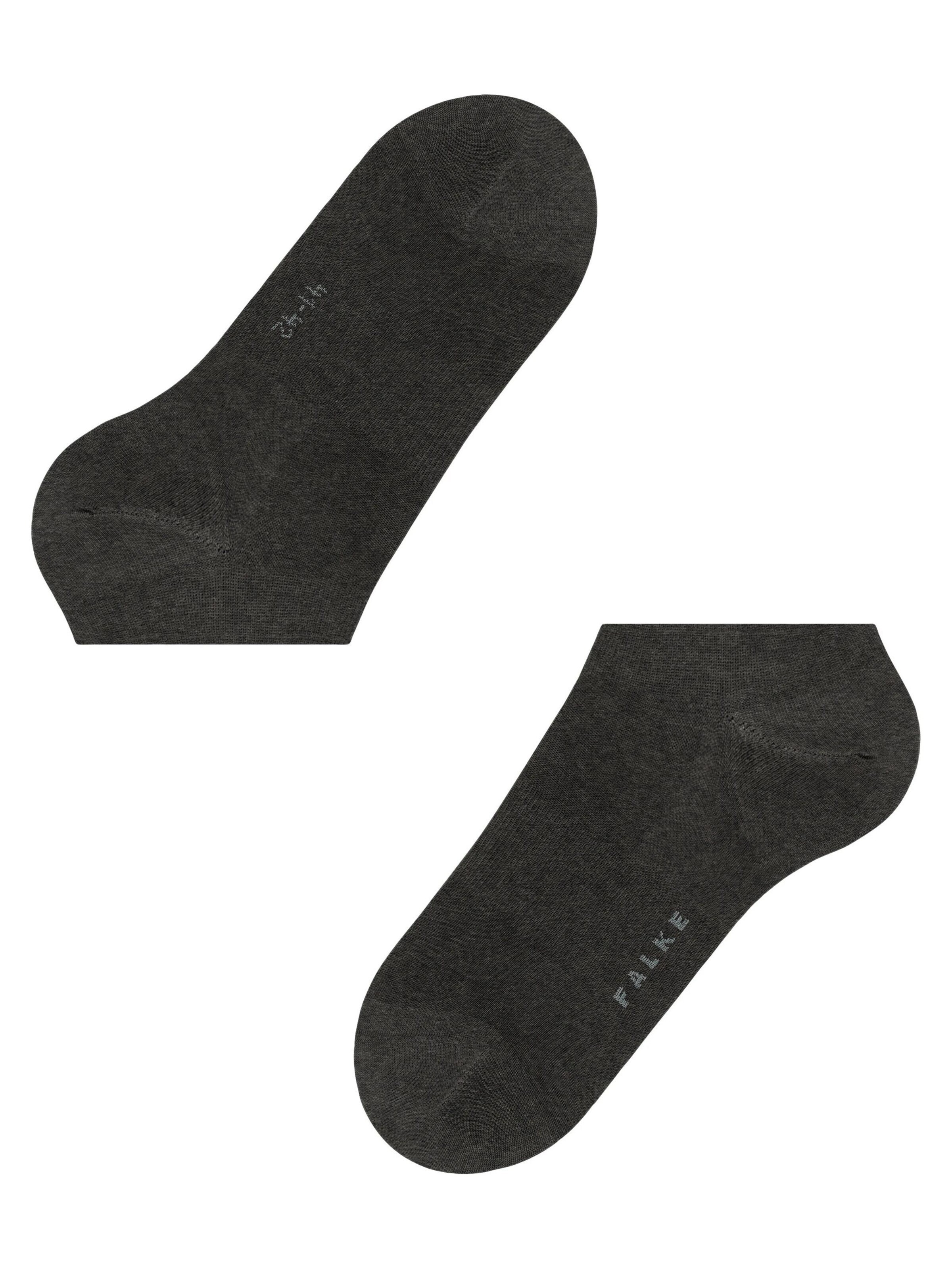 FALKE Ankle Socks 'ClimaWool' in Grey