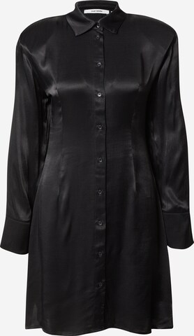 Oval Square Shirt Dress 'Jive' in Black: front