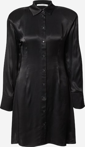 Oval Square Платье-рубашка 'Jive' в Черный: спереди