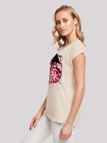 T-shirt 'Japanese Styles' F4NT4STIC en beige