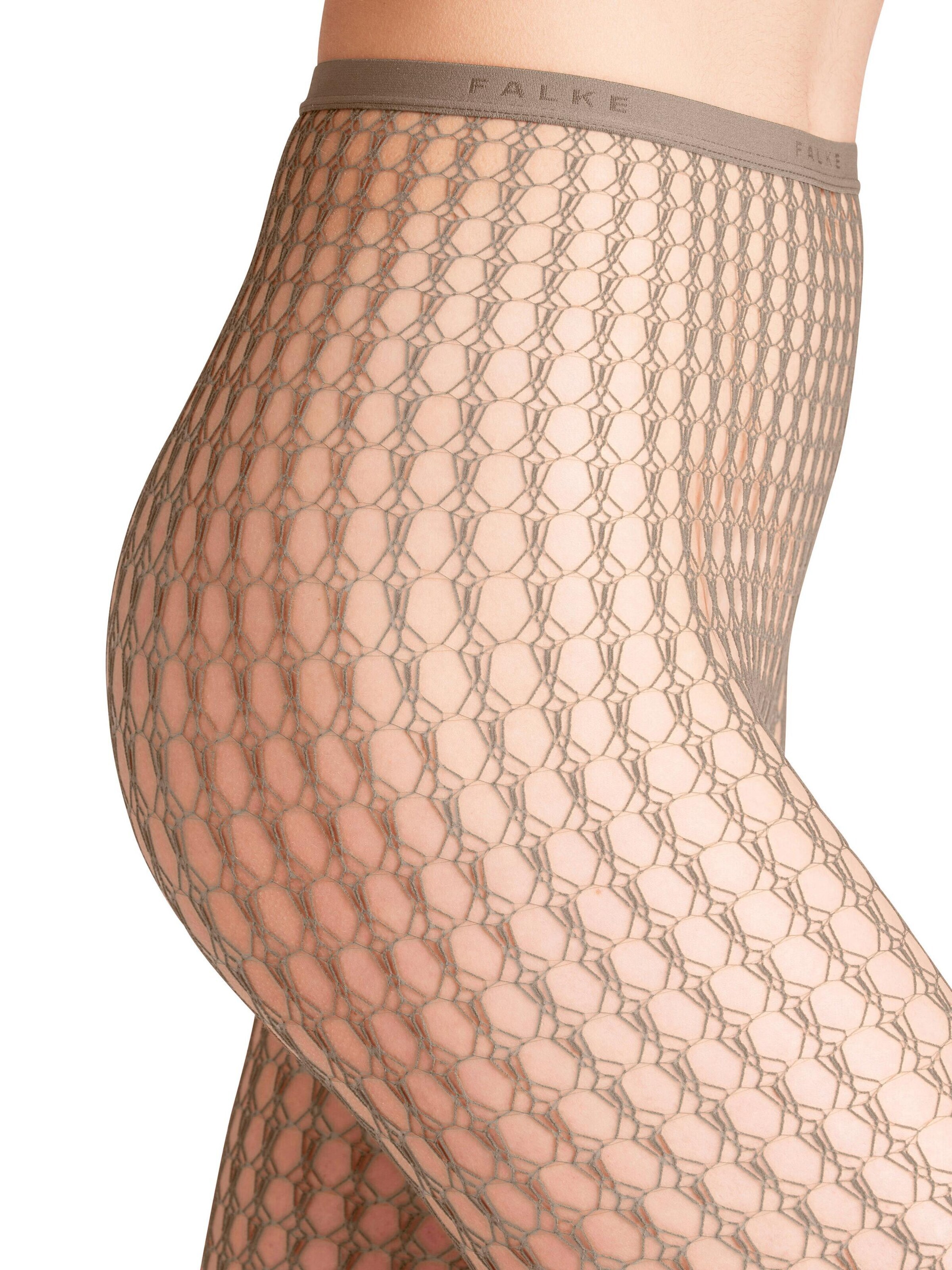 FALKE Skinny Leggings 'Wicker Game' in Beige