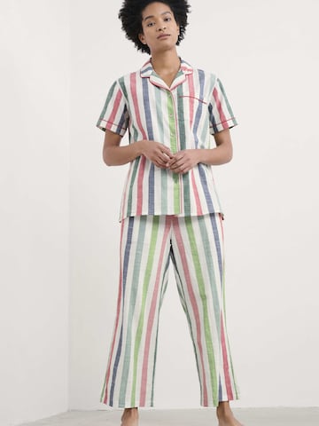 Seasalt Cornwall Pyjamas 'Nesting Bird' i blandingsfarvet