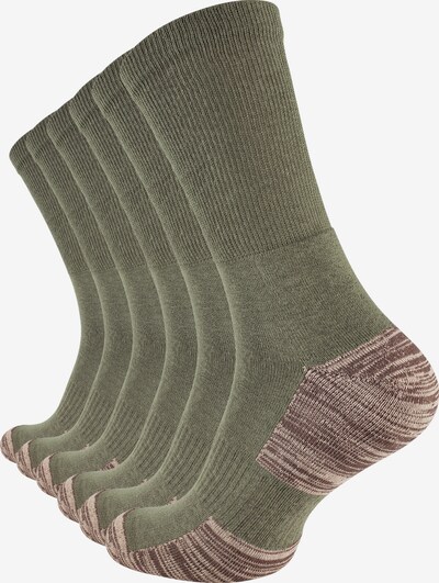 Stark Soul Sportsocken in 35-38 in beige / braun / oliv, Produktansicht