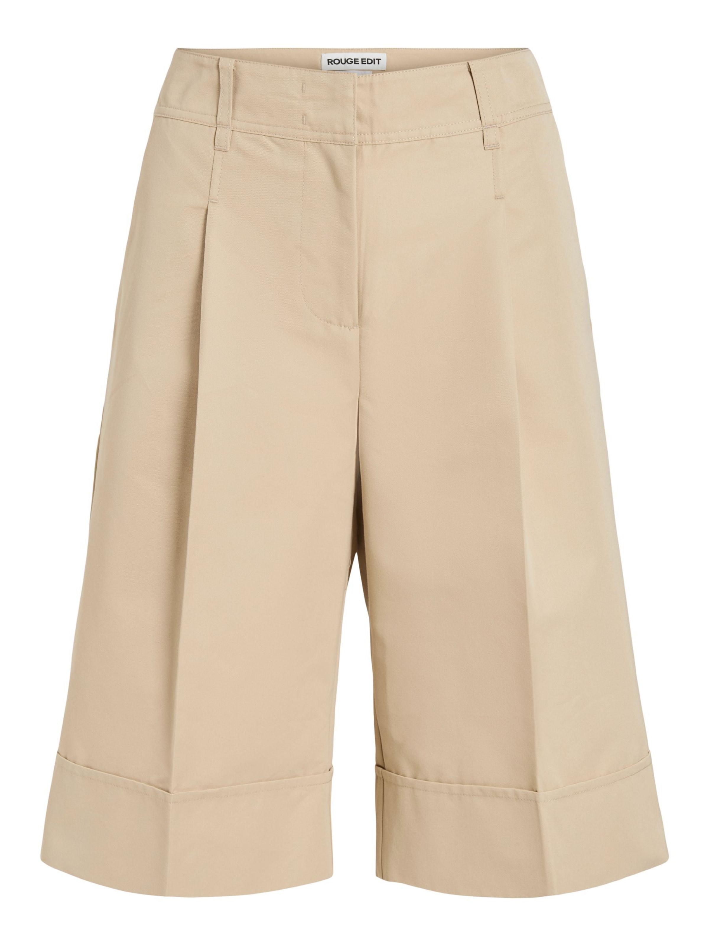 Pantaloni con piega frontale in 38 ROUGE EDIT di colore nudo, Visualizzazione prodotti