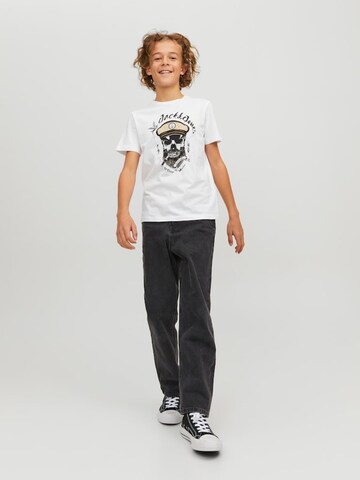 Jack & Jones Junior Baggy Jeans in Zwart: voorkant