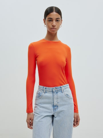 EDITED Shirt 'Ginger' in Oranje: voorkant