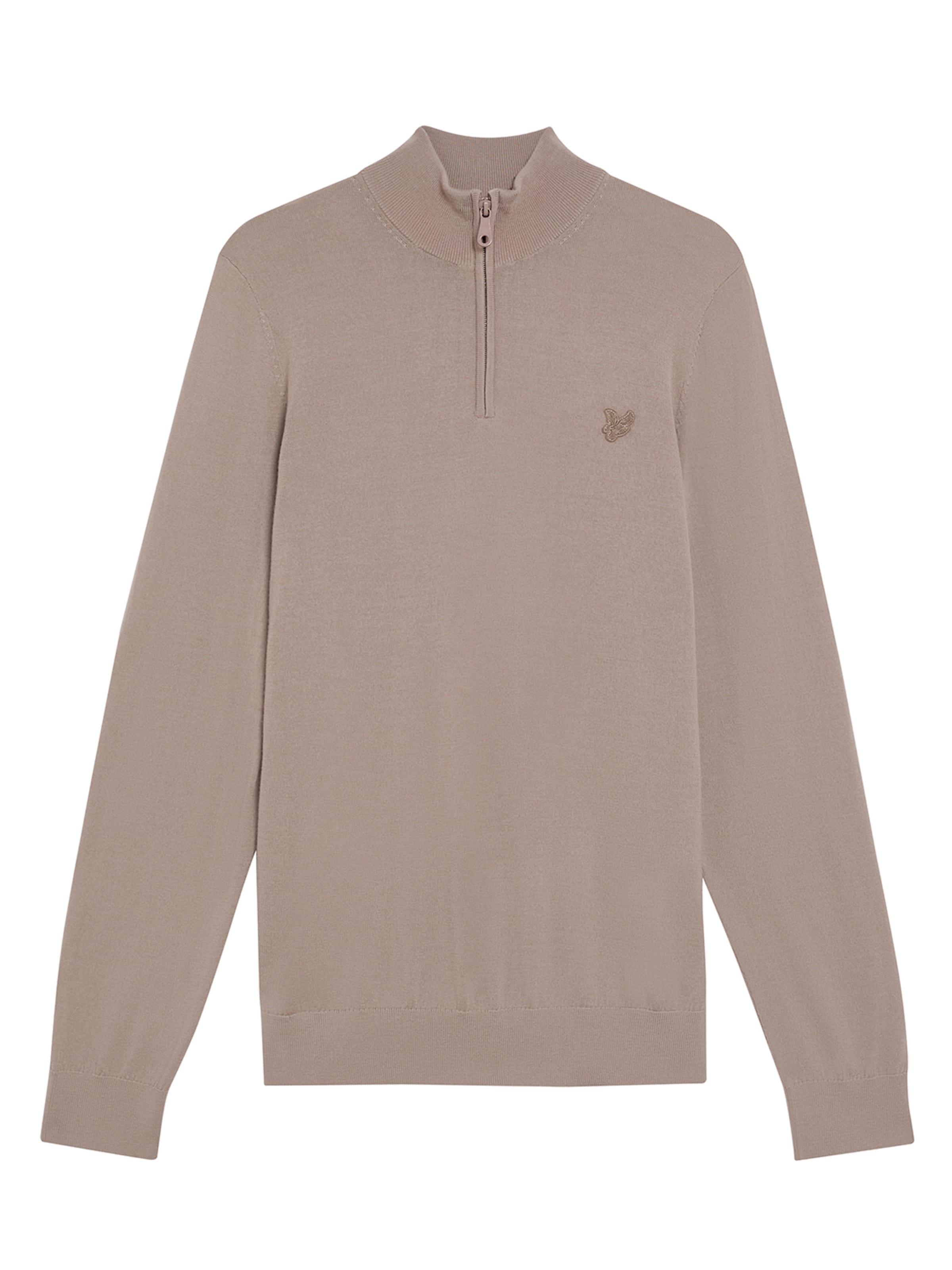 Lyle & Scott Trui 'Tonal Eagle' in Grijs: voorkant