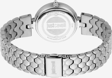 Just Cavalli Analoguhr in Silber